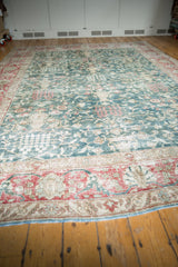 8x11.5 Vintage Distressed Tabriz Carpet // ONH Item ee003327 Image 14