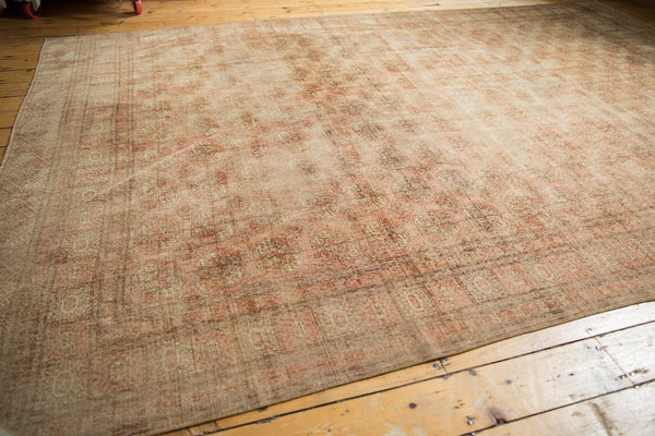 Vintage Distressed Bokhara Carpet