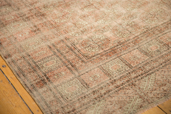 Vintage Distressed Bokhara Carpet
