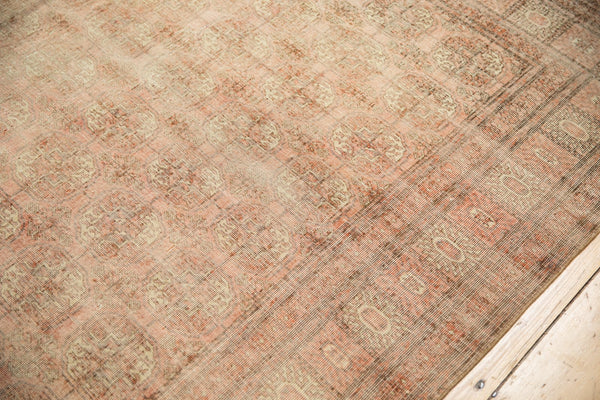 Vintage Distressed Bokhara Carpet