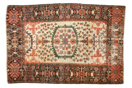 4x6 Antique Farahan Sarouk Rug // ONH Item ee003335