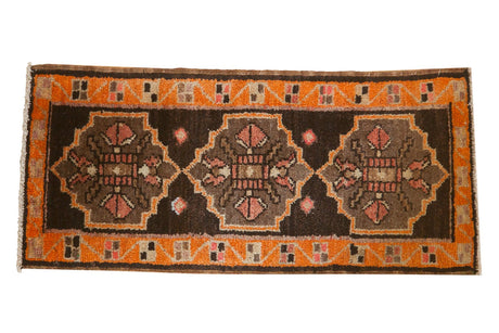 1.5x3.5 Vintage Oushak Rug Mat Runner // ONH Item ee003342