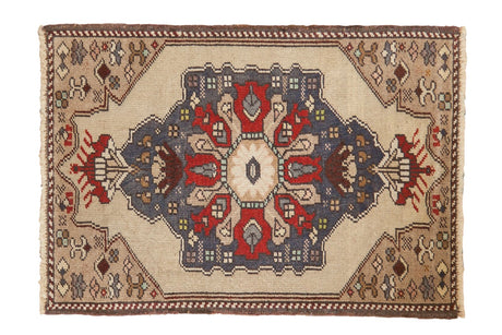 1.5x2.5 Vintage Oushak Rug Mat // ONH Item ee003351