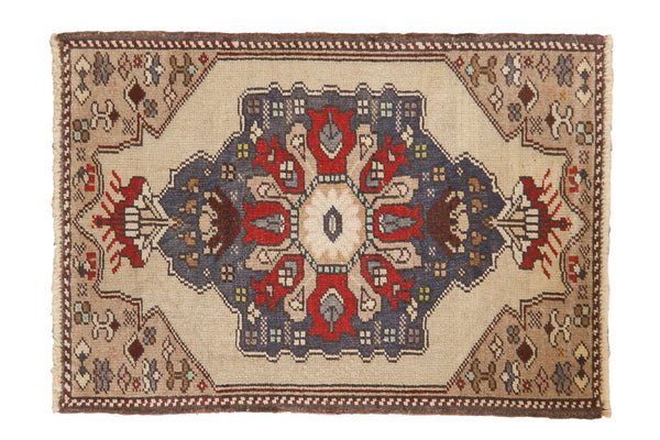 1.5x2.5 Vintage Oushak Rug Mat // ONH Item ee003351
