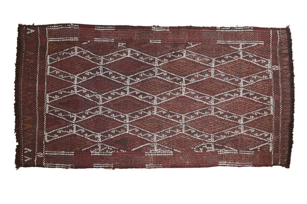 1'7" x 3'1" Vintage Jijim Rug Mat / Item ee003359 image 1