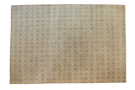 7x10.5 Vintage Distressed Oushak Carpet // ONH Item ee003372