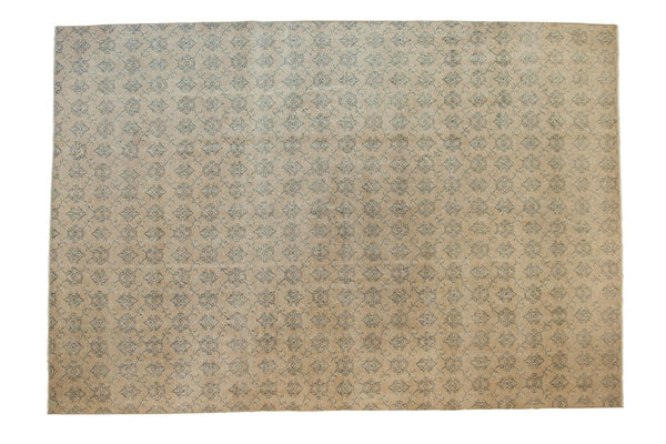 7x10.5 Vintage Distressed Oushak Carpet // ONH Item ee003372