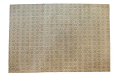 7x10.5 Vintage Distressed Oushak Carpet // ONH Item ee003372