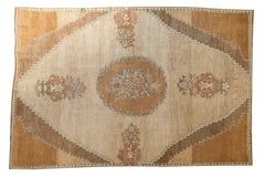 6.5x9.5 Vintage Oushak Carpet // ONH Item ee003374
