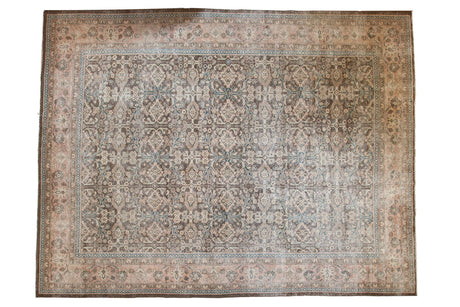 10'1" x 13' Vintage Distressed Sivas Carpet / Item ee003375 image 1