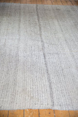 Hand-woven texture of the new Turkish Kilim carpet, showing ivory and charcoal flecks.
