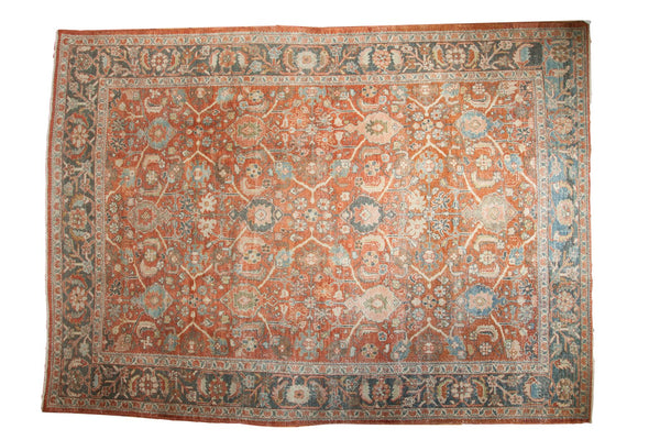 7' 5" x 10'3" Vintage Distressed Mahal Carpet / Item ee003391 image 1