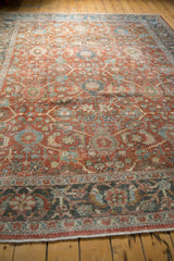  Vintage Distressed Mahal Carpet / Item ee003391 image 9