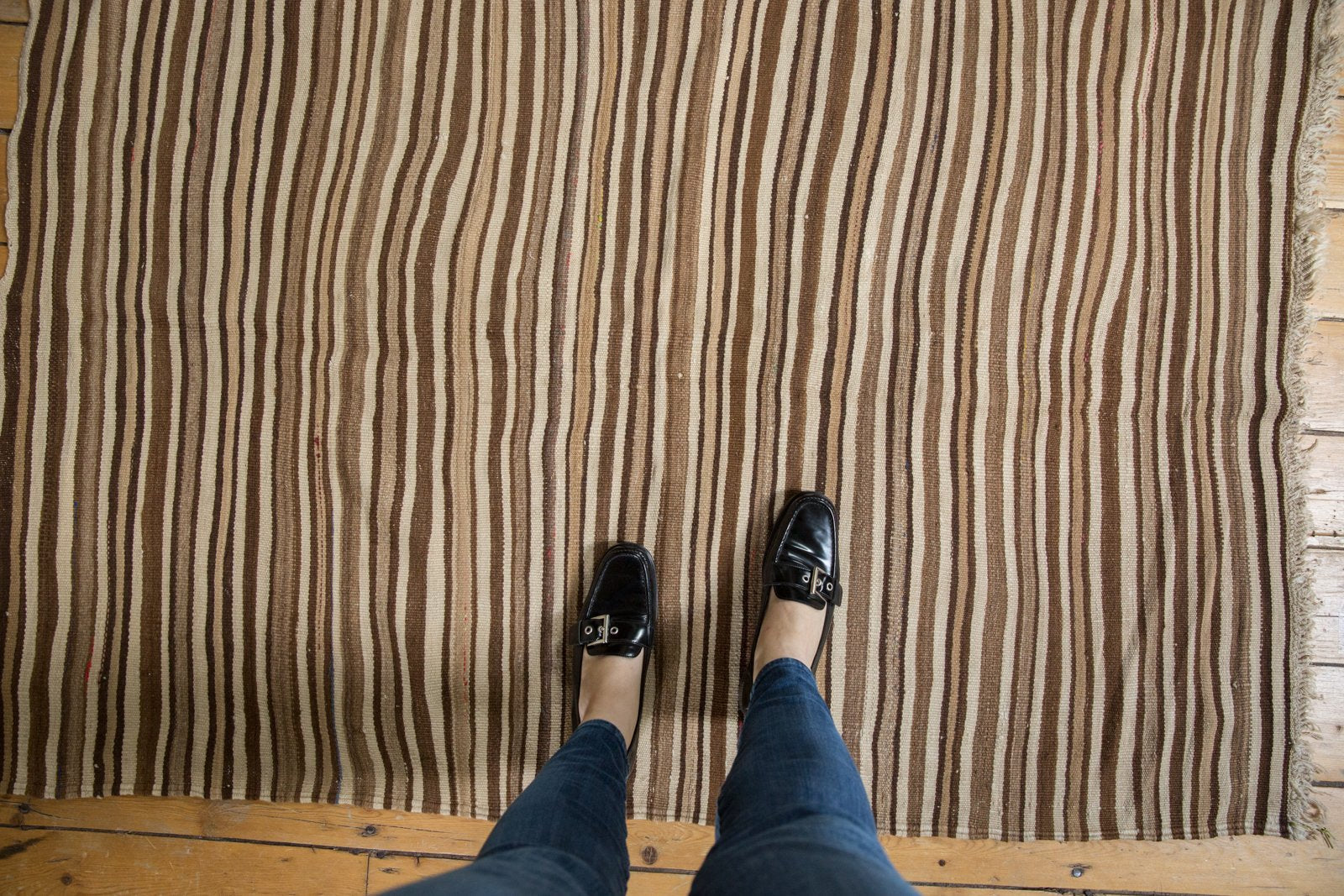  Vintage Moroccan Kilim Rug / Item ee003395 image 2