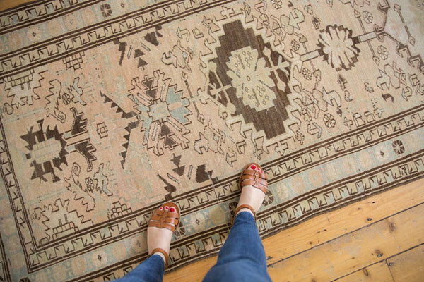 4x13.5 Vintage Distressed Serab Rug Runner // ONH Item ee003397 Image 3