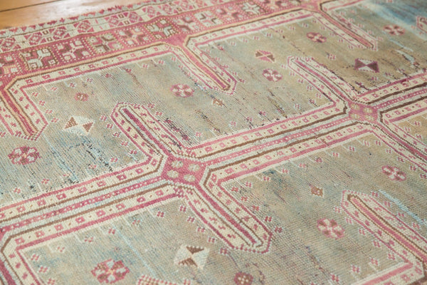 4x8 Vintage Distressed Oushak Rug Runner // ONH Item ee003398 Image 11