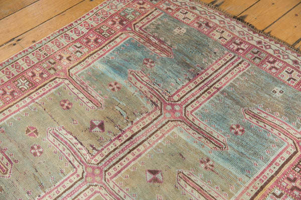 4x8 Vintage Distressed Oushak Rug Runner // ONH Item ee003398 Image 12