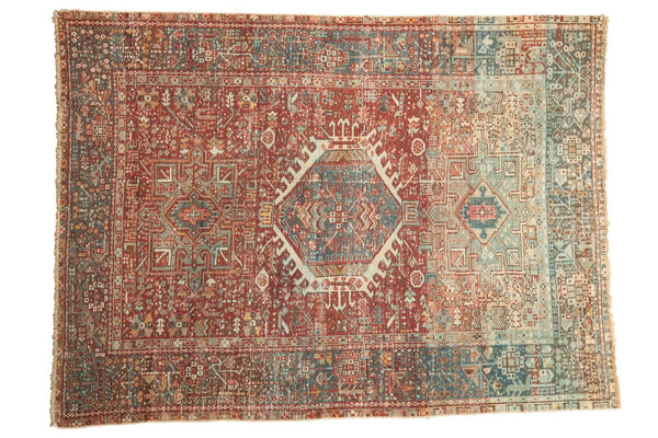 4.5x6 Vintage Distressed Karaja Rug // ONH Item ee003402