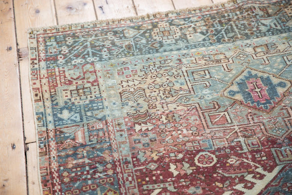4.5x6 Vintage Distressed Karaja Rug // ONH Item ee003402 Image 7