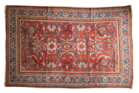 7'2" x 10'11" Vintage Mahal Carpet / Item ee003408 image 1