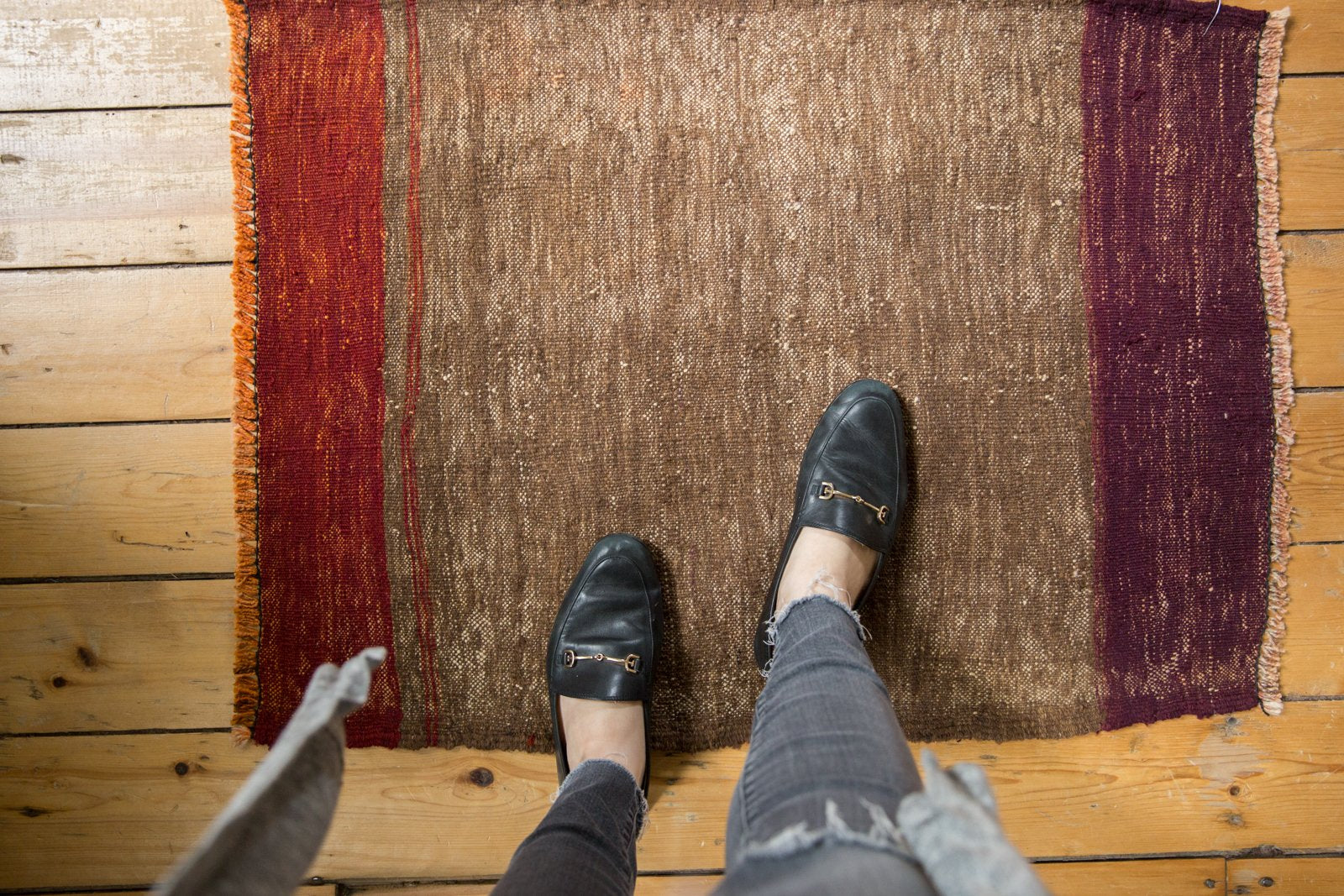 2x3 Vintage Turkish Kilim Rug Mat // ONH Item ee003413 Image 1