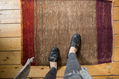 2x3 Vintage Turkish Kilim Rug Mat // ONH Item ee003413 Image 1