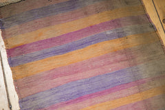 Vintage Distressed Turkish Kilim Rug Runner