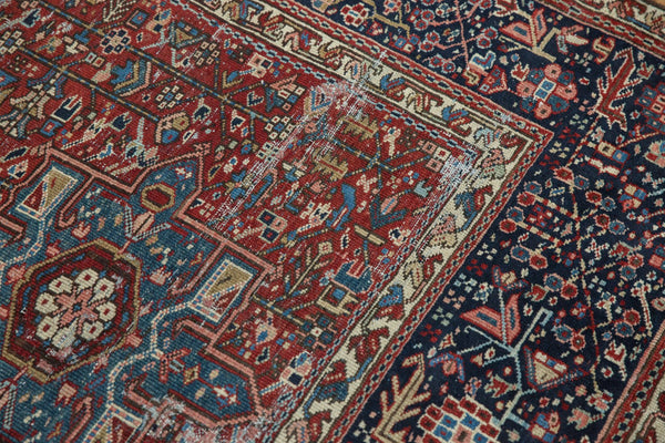 5x6 Vintage Karaja Square Rug // ONH Item ee003417 Image 9