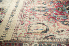 9.5x13.5 Antique Distressed Khorassan Carpet // ONH Item ee003418 Image 6