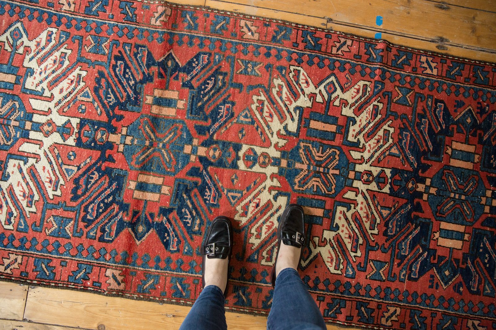  Vintage Karaja Rug Runner / Item ee003419 image 2