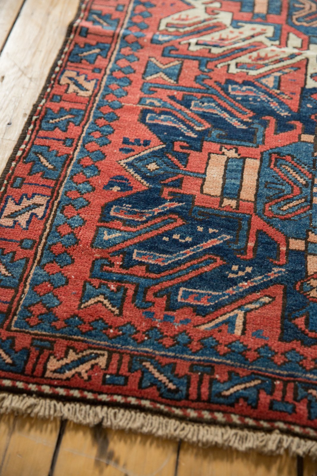 Vintage Karaja Persian Rug 3'3