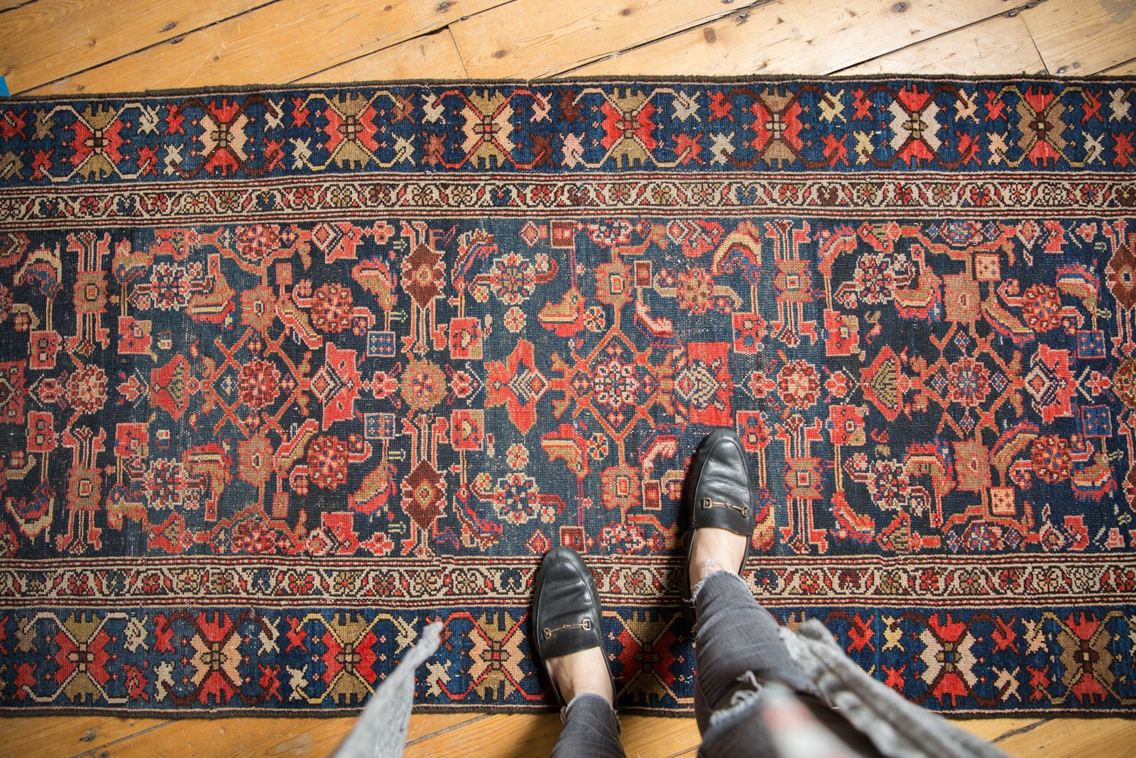 3x14 Vintage Malayer Rug Runner // ONH Item ee003420 Image 1