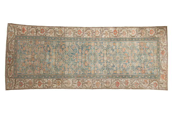 4.5x10.5 Vintage Distressed Malayer Rug Runner // ONH Item ee003443