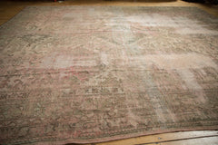 9.5x12.5 Vintage Distressed Oushak Carpet // ONH Item ee003445 Image 7