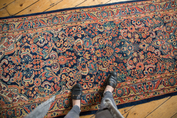 3.5x13 Vintage Sarouk Rug Runner // ONH Item ee003449 Image 1