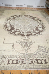 8.5x12 Vintage Distressed Oushak Carpet // ONH Item ee003452 Image 9