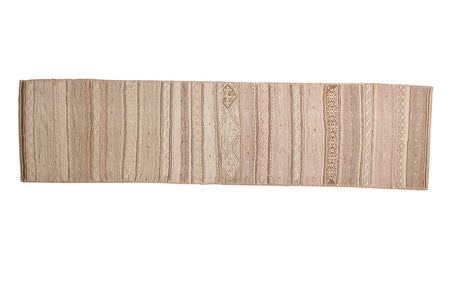 2.5x10.5 Vintage Distressed Jijim Rug Runner // ONH Item ee003456