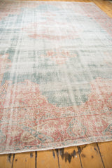  Vintage Distressed Sparta Carpet / Item ee003457 image 10