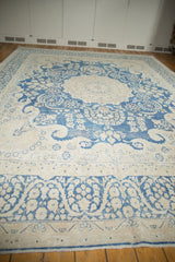  Vintage Distressed Kerman Carpet / Item ee003458 image 6