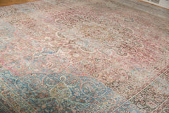  Vintage Distressed Meshed Carpet / Item ee003461 image 14