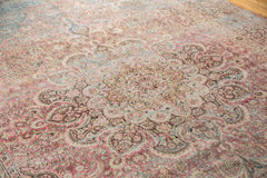  Vintage Distressed Meshed Carpet / Item ee003461 image 18