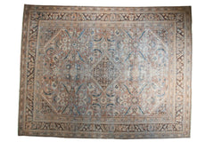9.5x12.5 Vintage Distressed Mahal Carpet // ONH Item ee003464