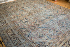 9.5x12.5 Vintage Distressed Mahal Carpet // ONH Item ee003464 Image 15