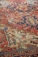 8.5x11.5 Vintage Heriz Carpet // ONH Item ee003466 Image 10
