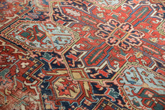 8.5x11.5 Vintage Heriz Carpet // ONH Item ee003466 Image 12