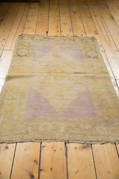 3x4.5 Vintage Distressed Oushak Rug // ONH Item ee003478 Image 3