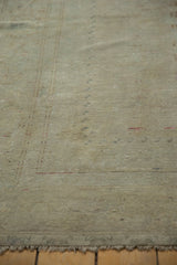 Distressed Sivas rug showing texture of even low pile and faint foundation.