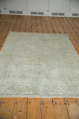 Vintage Distressed Sivas rug showcasing a subtle tone-on-tone design in ivory and pale blue.