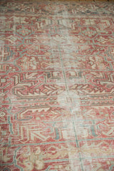  Vintage Distressed Heriz Carpet / Item ee003480 image 6