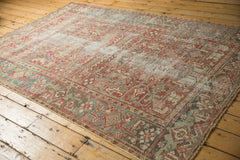  Vintage Distressed Heriz Carpet / Item ee003480 image 8